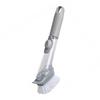 Long Handle Pot Brush Stick Proof Hydraulic Auto Soap Dispensing Pot Scrub Brush for Dishes Kitchen Utensils