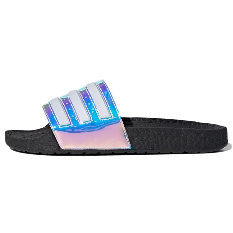 New Adilette Adidas Boost Slides 'Iridescent'