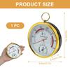 2-in-1 Sauna Thermometer Hygrometer Hängendes Design Doppelte Anzeige Fahrenheit Thermometer Hohe Temperaturbeständigkeit Tragbar