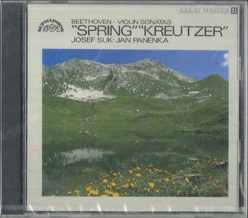 

CD JAN PANENKA JOSEF SUK Beethoven Spring Kreutzer GES9385 COLUMBIA 1990 Japan Classical Used