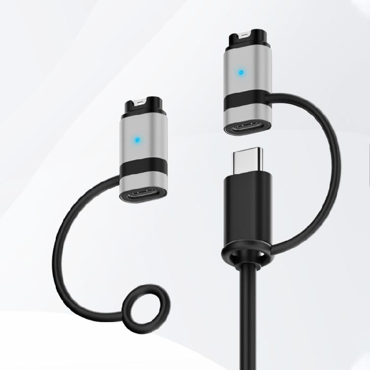 Premium Aluminum Charging Adapter Suitable For Watches Overload Protective Portable Design Seamlessly Type C Connection