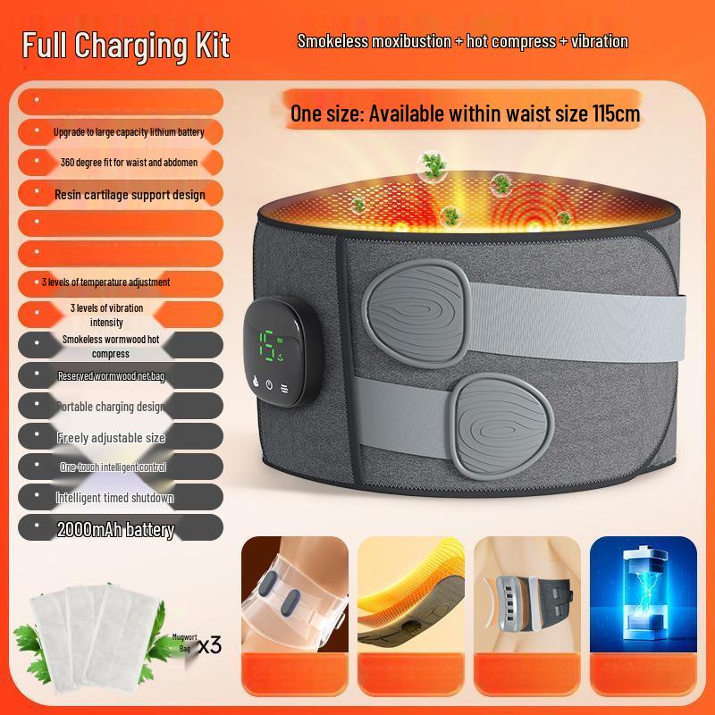 Junshi Electric Heating Waist & Abdomen Massager