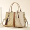 High Quality Print Leather Purses and Handbags Women Luxury Designer Shoulder Crossbody Bag 2Piece Set Ladies Messenger Bags