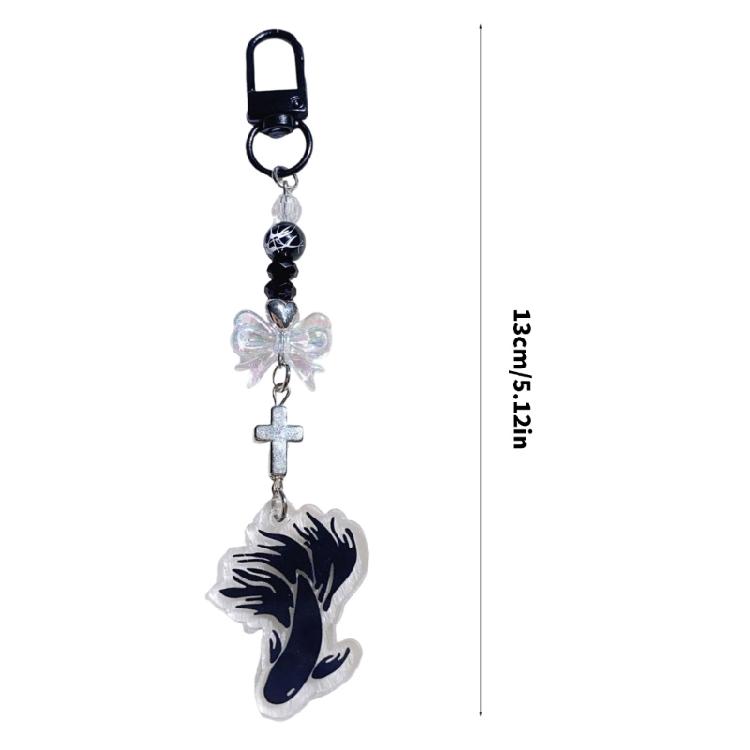 Modern Traditional Fusions Keychain Exquisite Craftsmanship Carp Charm Gift For Home Office Travel Essential