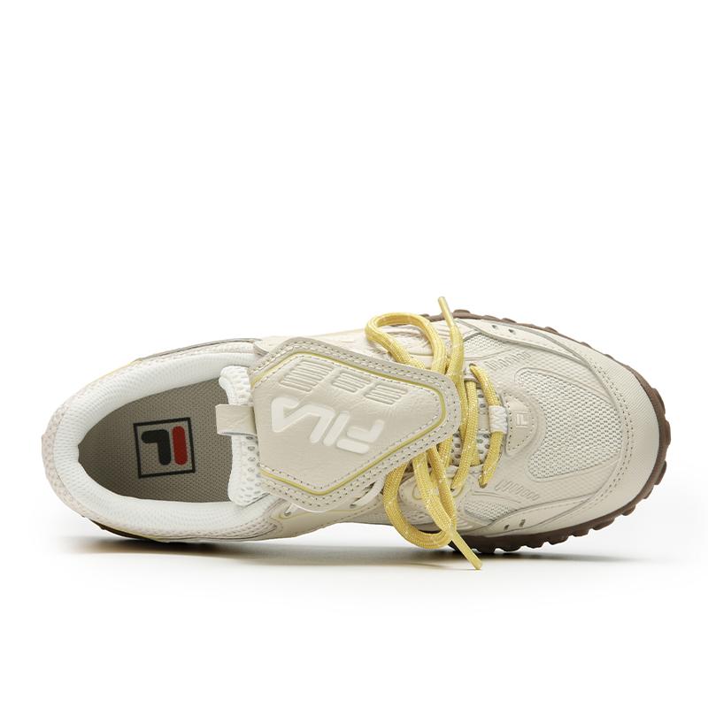 Sneakers FILA ECHAPPE 2 Casual Shoes Women's Low-top Bright Gray/Almond Milk White