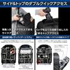 HAKUBA Camera Bag GW-ADVANCE Tank Rear Gate Backpack 26 AZ Black AMZSGWATKRGBP26 4-way Access, Side Access, Rear Opening Type for Enhanced Security 49