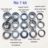 Kit di sigillatura e riparazione per idropulitrice ad altissima pressione: Testa Pompa, Morsetto, Panno, Stantuffo in Gomma e Paraolio