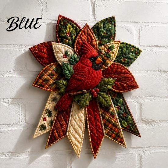 Easy Sewing Crafts Kit Evergreen Christmas Door Festive Quilted for Parties Hanging DIY Tree 3D