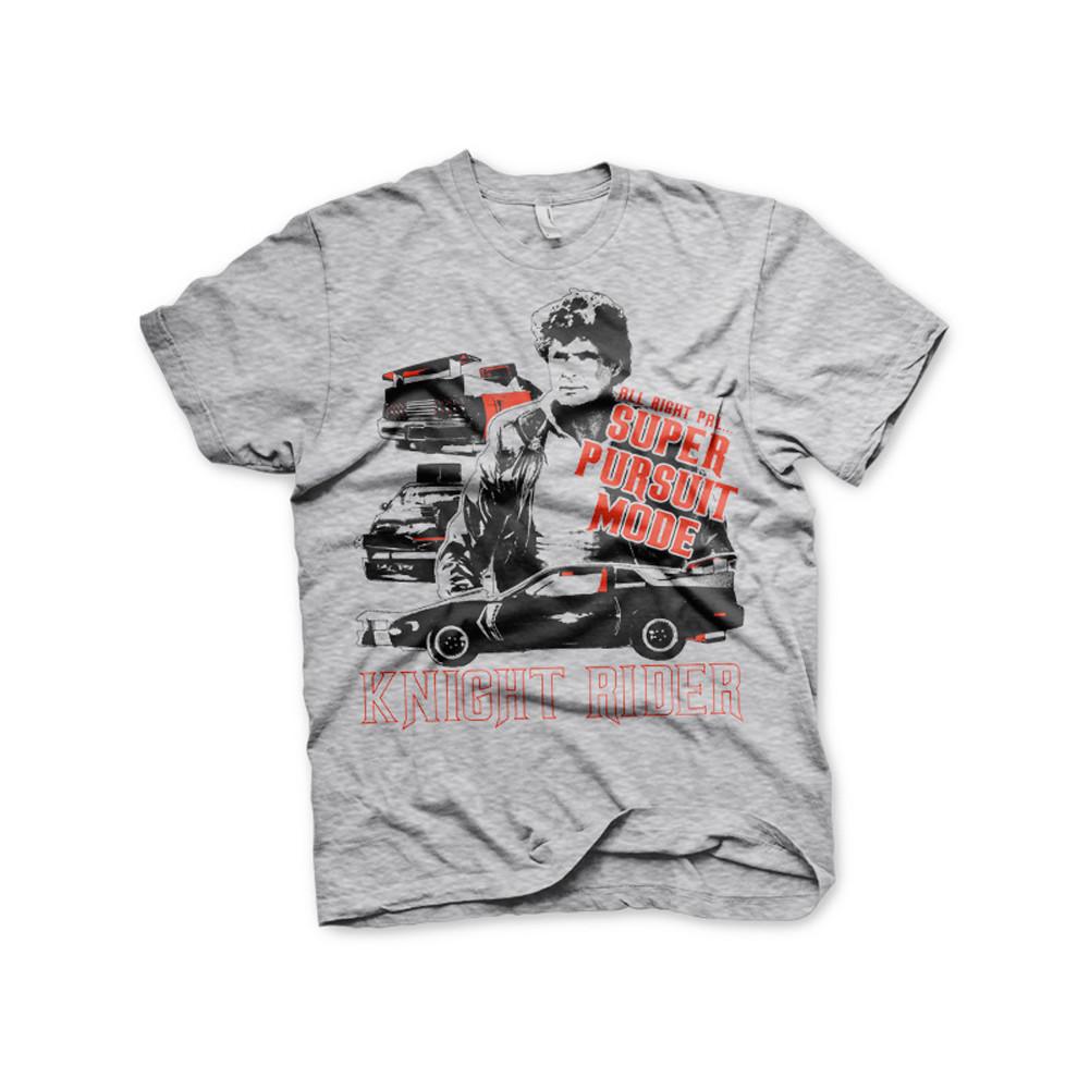 Officially Licensed Knight RiderSuper Pursuit Mode Men S T-Shirt S-XXL Sizes XXL