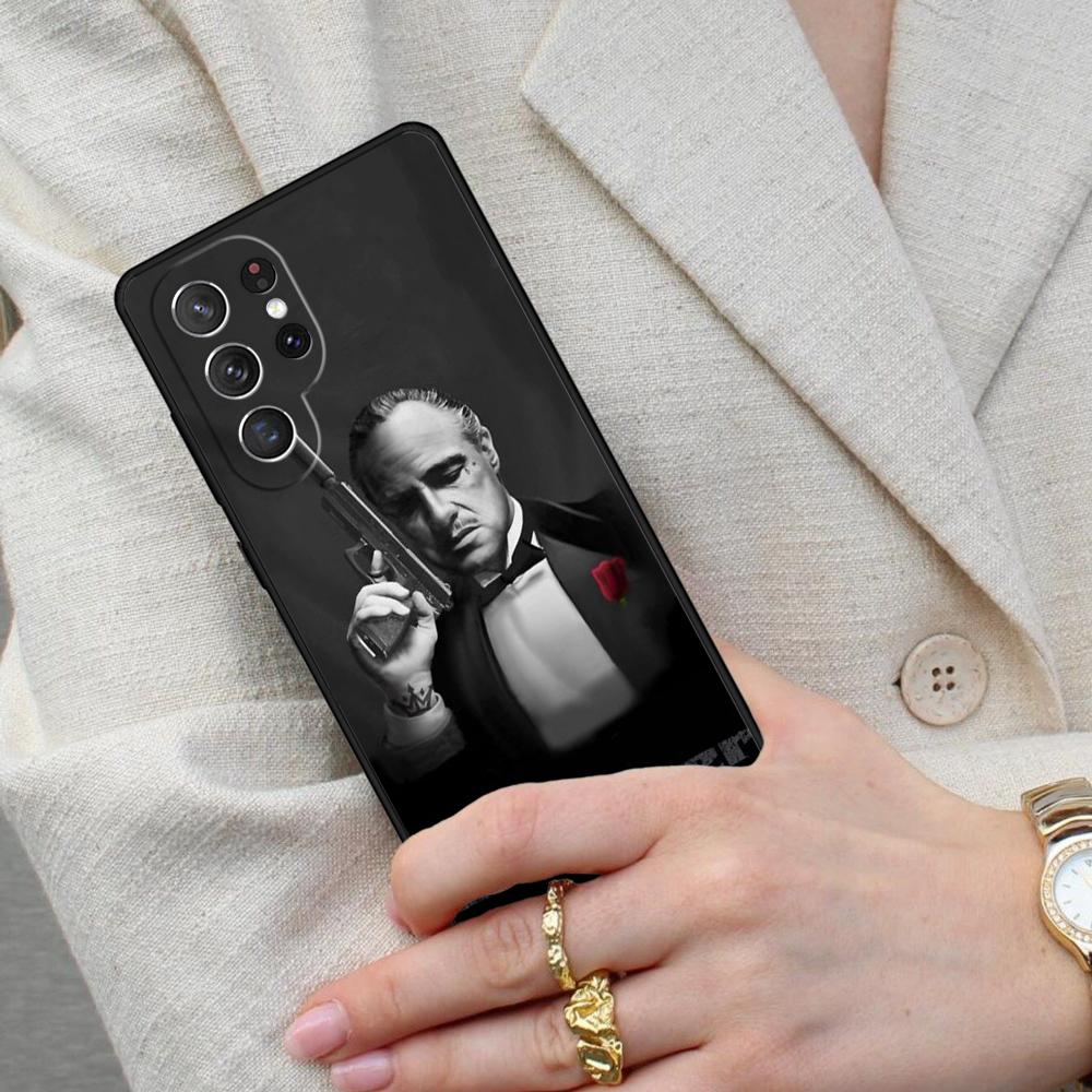 The Godfather Movie Italian Mafia Cell Phone Case for Samsung Galaxy S26 Ultra S25 S24 S23 S22 S21 S20 Note10 Cover