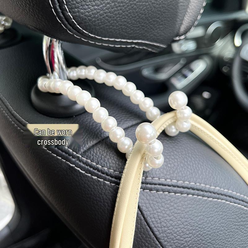 Multifunctional Pearl Car Hook: Strong, Convenient, Hidden Storage Solution