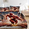 3pcs Flash Speed Bedding Set, Soft Polyester Duvet Cover and Pillowcases Machine Washable Seasons All Suitable & Guest Room Decor270