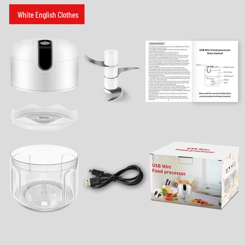 Wireless Electric Garlic Crusher and Mincer