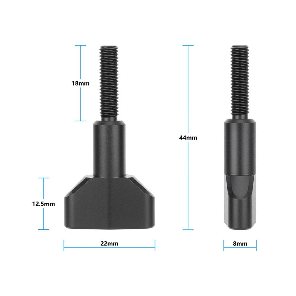 HDRIG T-Shaped M5 Screw Knob for DSLR Camera Kit (2 Pack)