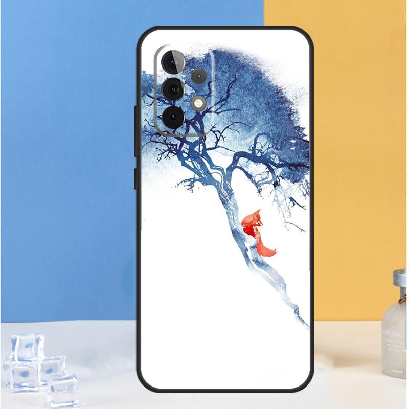 Fox Art For Samsung Galaxy A13 A33 A53 A36 A26 A05 A06 A16 A54 A34 A14 A32 A52 A55 A35 A15 A56 Case