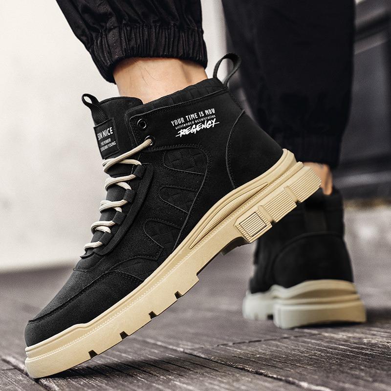 Martin boots men's 2 new autumn retro platform tooling men's shoes outdoor leisure