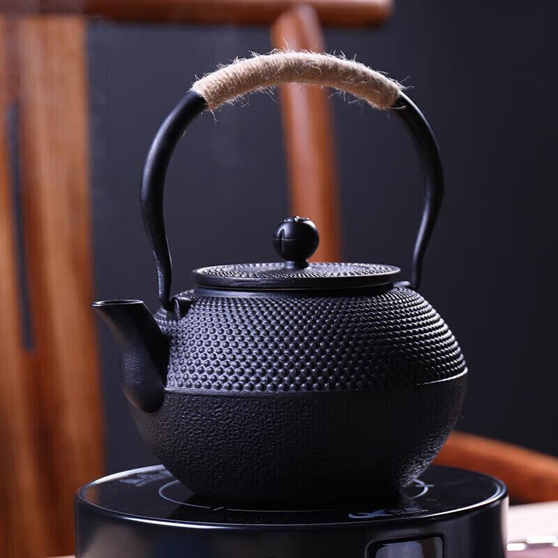 Lingyi Cast Iron & Glass Tea Kettles with Electric Ceramic Stoves