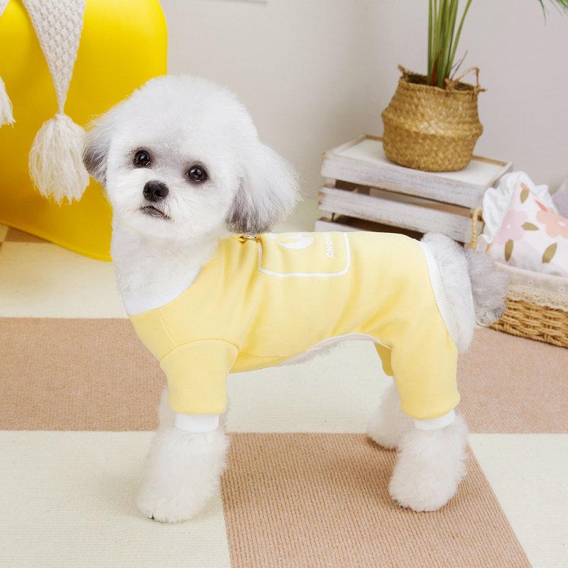Spring Dog Pajamas Jumpsuit Puppy Pet Clothes Bichon Frise Pomeranian Schnauzer Poodle Dog Apparel Pet Clothing Costume Outfit