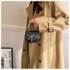 Stylish Minimalist Saddle Bag Women's Cross-border Trend Small Pu Shoulder Bag