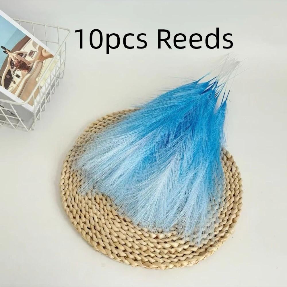 Fireworks Maidenhair Grass Artificial Reed Plant Bouquet Pampas Grass Wedding