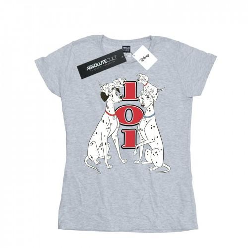 Disney Womens/Ladies 101 Dalmatians Family Cotton T-Shirt