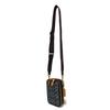 Used 9726 Stanton Crossbody Bag C8235 7921, Excellent Condition, Denim and Pebble Leather, All-Over Print Signature