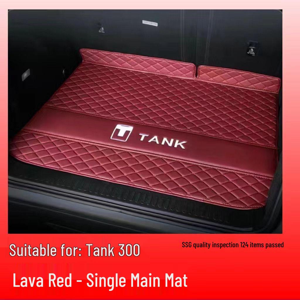 Tank 300 Full Coverage Trunk Mat: Custom Mat for Great Wall Wey Model.