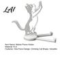 Horizontal Vertical Phone Holder 3D Printed Mobile Holder One-Piece Molding Stand One-piece Stand Climbing Cat Shape Stable Support for Watching