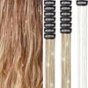 6Pcs Glitter Hair Tinsel Colorful Shiny Sparkle Hair Fairy Tinsel Hair Extensions  Women