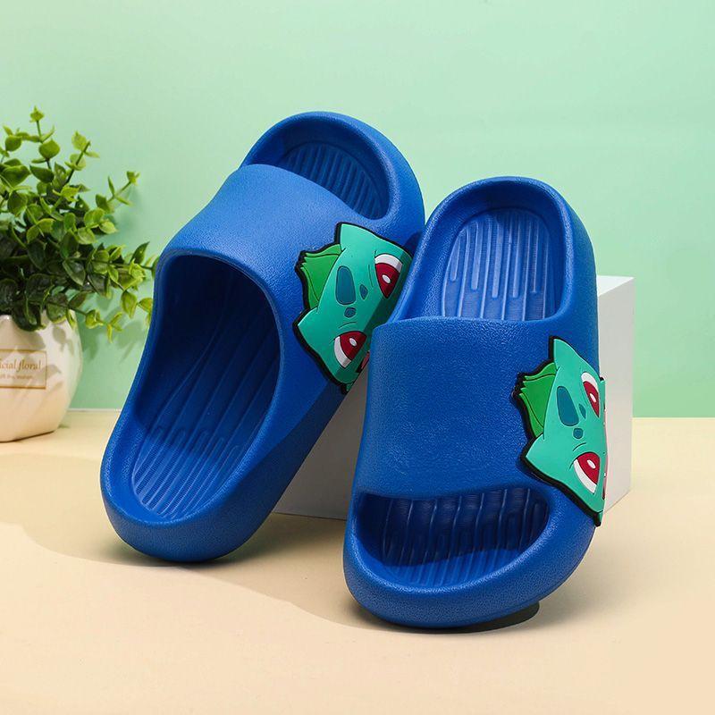 Inspired Cartoon Character Boys Indoor Slippers With Slip Resistant Soft Design Eva