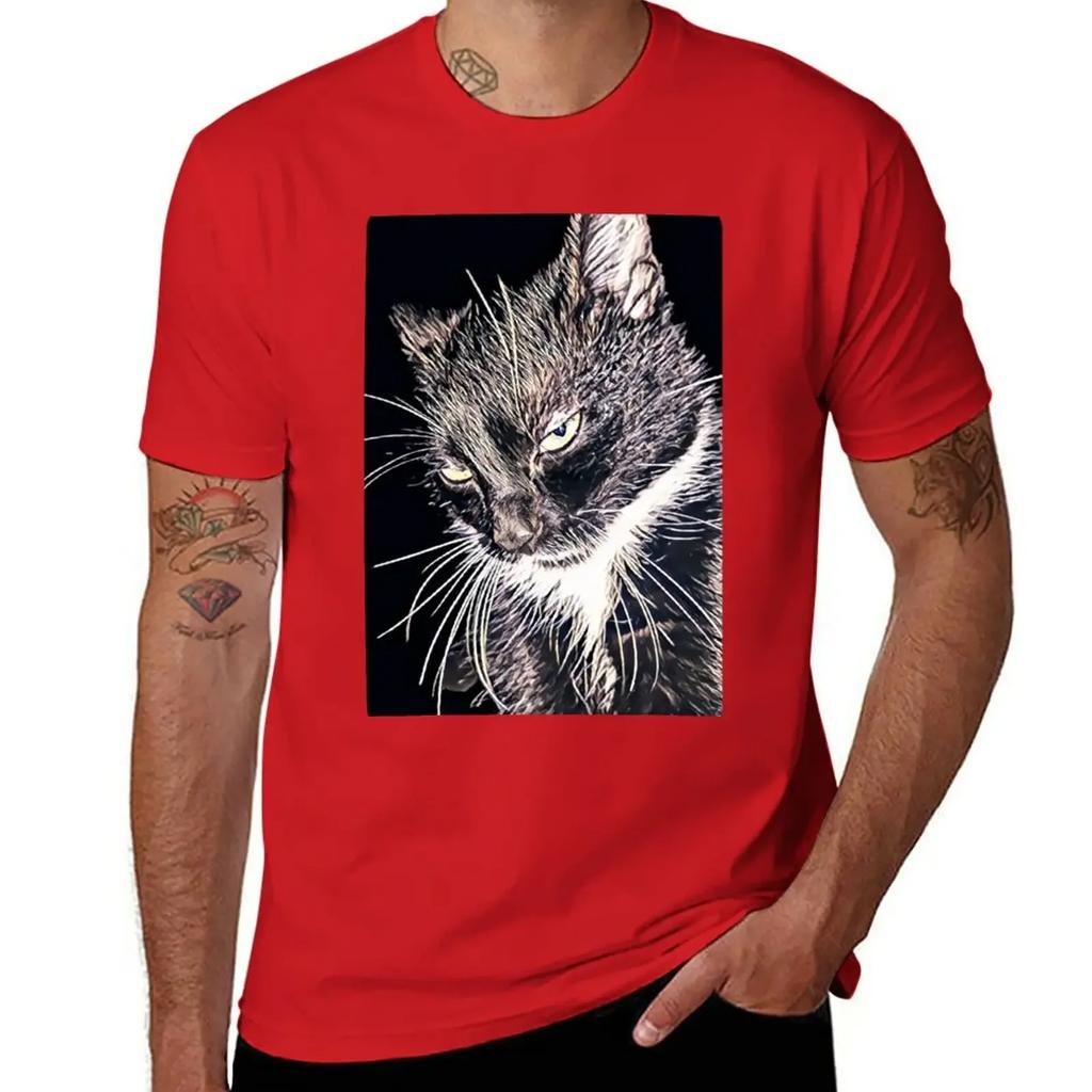 Meow you doing You Silly Human? #Cat T-Shirt tees anime clothes plain mens cotton t shirts