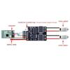 Remote Control Sensorless Brushed Esc for Programming Motor Brushed Esc Car with Double Channel Bidirectional