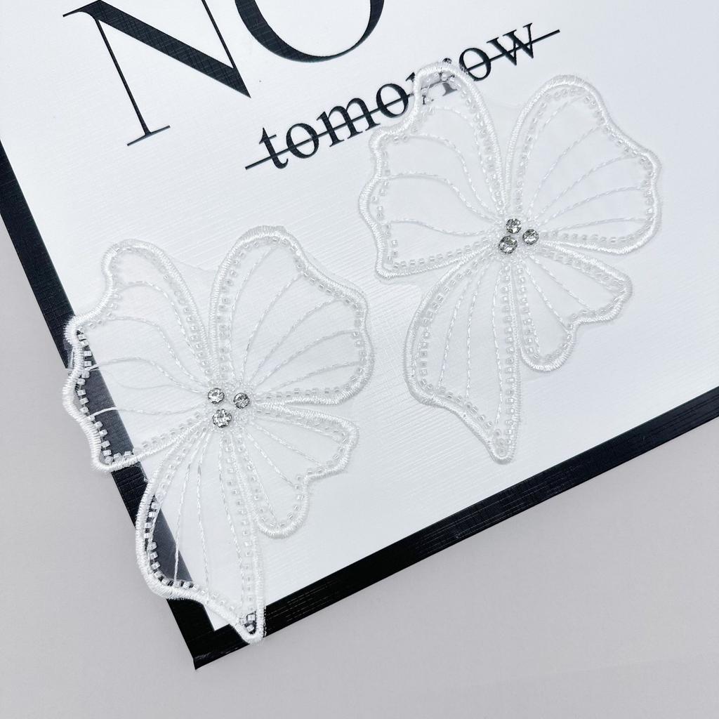 Eugen Yarn Embroidery Bead Diamond Barcode Women'S Dress Diy Decorative Lace Accessories