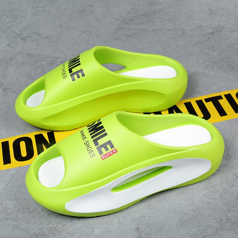 Men's Slippers Massaging the Feet Flip-flops Thick Bottom Unisex Soft EVA Nonslip Home Slippers for Women Men Summer Beach Shoes