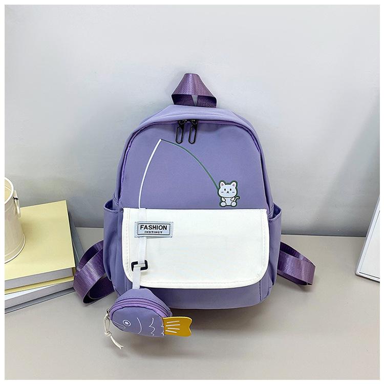 

2025 new backpack for girls, primary school students, kindergarten leisure spring outing, student schoolbag, cute children s backpack