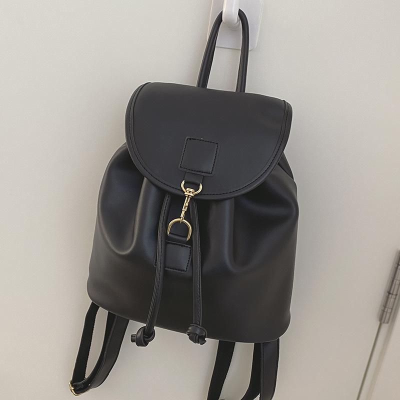 Korean version backpack women's 2025 new trendy leisure college style backpack versatile large-capacity travel bag