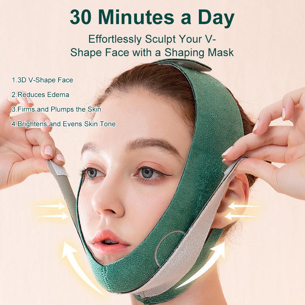 Chin Cheek Slimming Bandage V Shaper V Line Lifting Mask Face Lifting Anti Wrinkle Strap Band Sleeping Mask Beauty Health