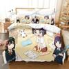 New 3D Print Anime Nijiyon Animation Bedding Set Single Twin Double Queen King Cal King Size Bed Linen Set