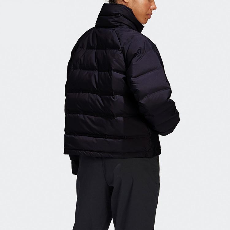 (WMNS) adidas Helionic Relaxed Fit Down Jacket 'Black' Women's FT2563