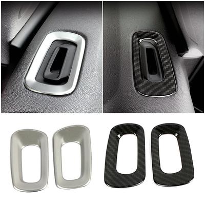 For Volvo XC40 2019 2020 2024 2024 Dashboard Air Condition AC Outlet Vent Cover Trim ABS Interior Moulding Decoration Sticker