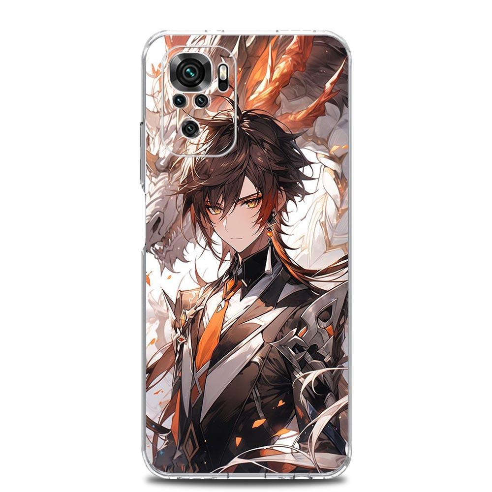 

Genshin impact dragon Genshin Zhongli Case For Xiaomi Redmi Note 13 12 5G 9S 9 8 10 11 Pro 4G 9T 13C 12C10C 9C 9A 7 Pro Cover Note 12 Pro 5G