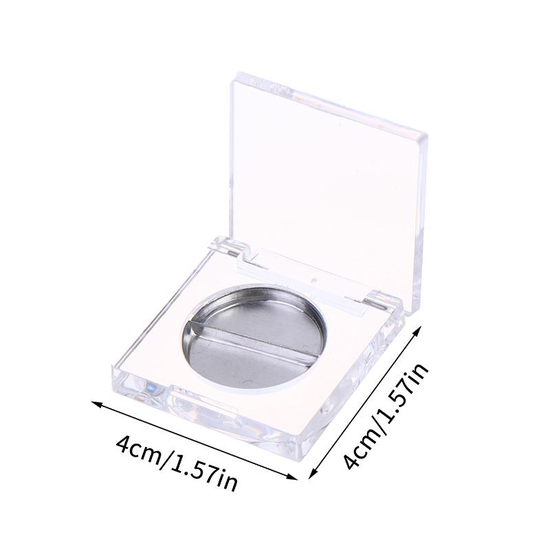 2.5G Empty Portable Eyeshadow Palette Blusher Box Solid Ointment Box Cosmetic Makeup Case Round Storage Container
