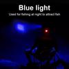 Blaue und Weiße Licht LED Stirnlampe Scheinwerfer 18650 Wiederaufladbare Kopf Taschenlampe Wasserdichte Angel Stirnlampe Laterne