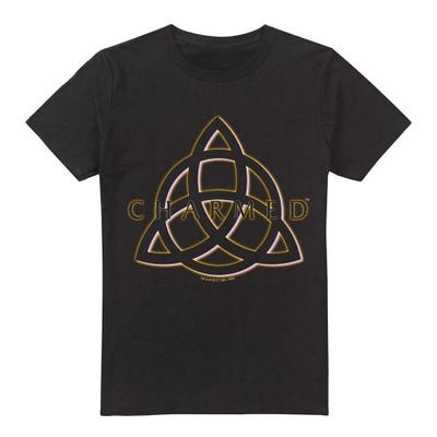 Charmed Erkek Üçlü Bağlantılı Logo Tişört