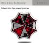Creative Metal Car Stickers: Biochemical Crisis Scratch Cover & Umbrella Design