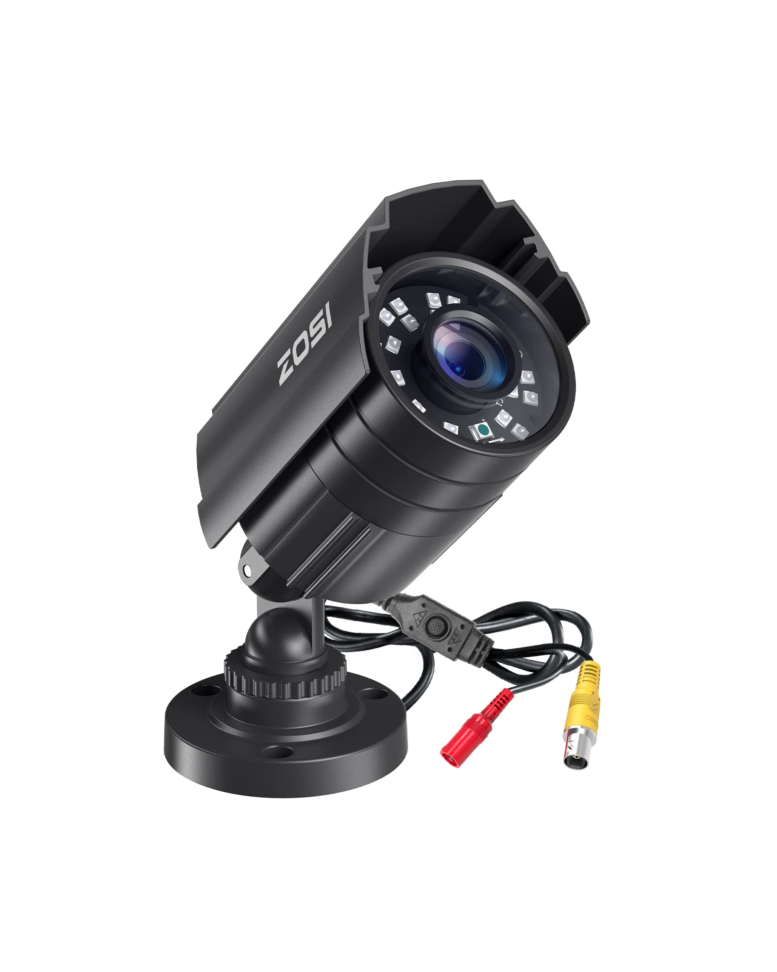 

ZOSI Outdoor Security Camera 1080P Million Pixels AHD Camera Аналогова камера Infrared 24 Pieces Wide Lens IP67 Waterproof Camera Metal 2.3 3.6MM чорний