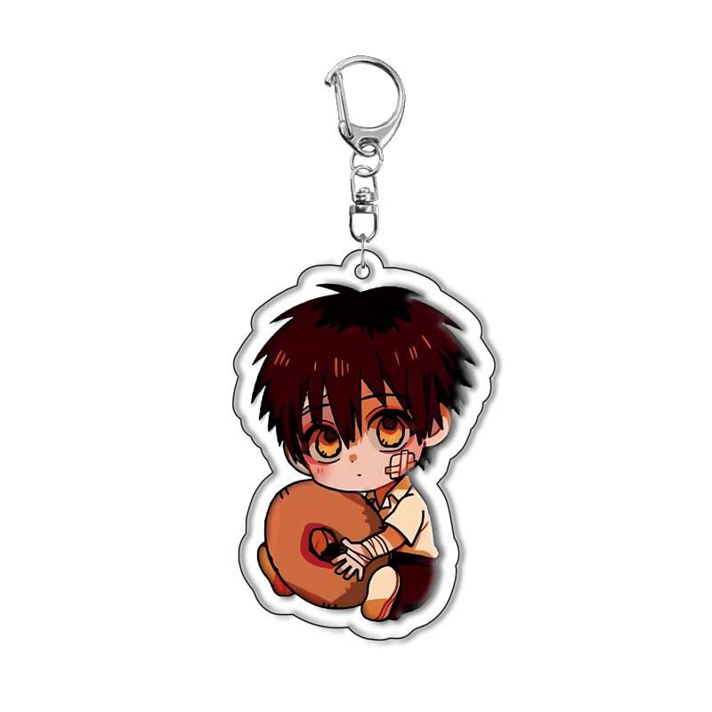 Layered Hanako-kun Acrylic Keychain Pendant Anime Figurine 