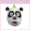 Cute Panda Latex Animal Head Mask For Halloween Costume Party And Fun Events