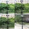 Rust-Proof 3m Courtyard Light Pole: Modern Landscape Street Light for Parks, Villas, Communities, and Households.