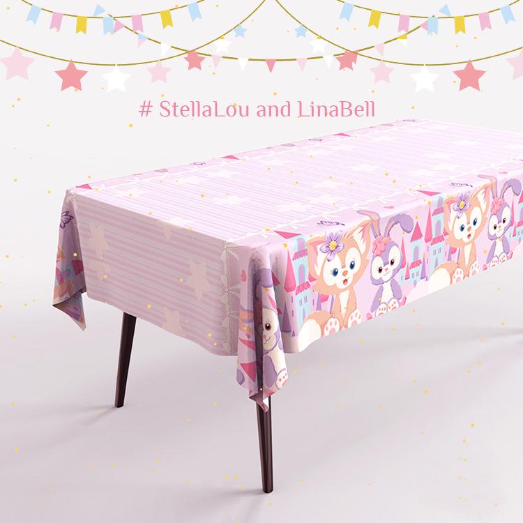 Rectangular Disposable Tablecloth for Birthday Parties & Outdoor Events